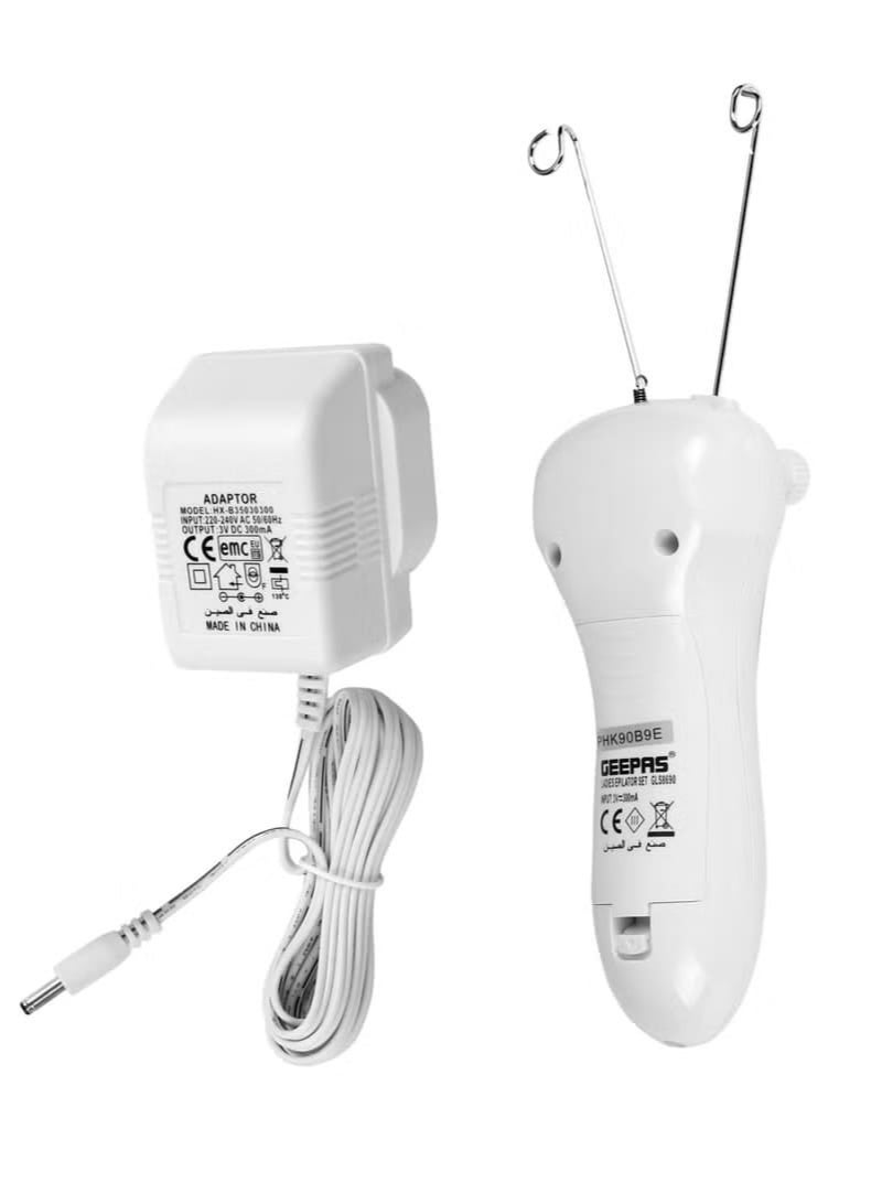 GEEPAS Professional Women's Rechargeable Hair Removal Machine For Face And All Body Parts GLS8690 - Image 4